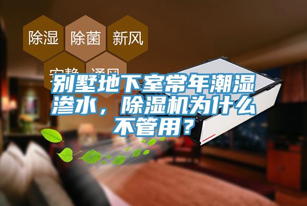 別墅地下室常年潮濕滲水，除濕機(jī)為什么不管用？