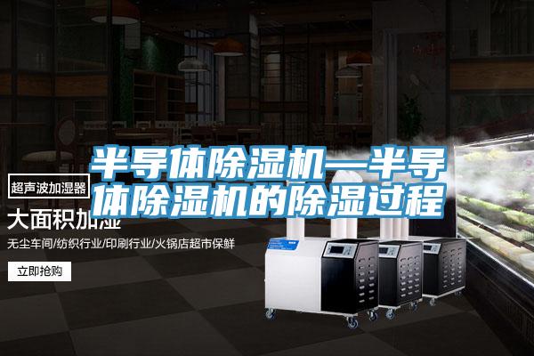 半導(dǎo)體除濕機(jī)—半導(dǎo)體除濕機(jī)的除濕過程