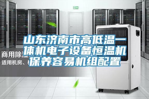 山東濟南市高低溫一體機電子設備恒溫機保養(yǎng)容易機組配置