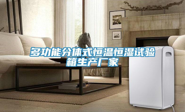 多功能分體式恒溫恒濕試驗(yàn)箱生產(chǎn)廠家