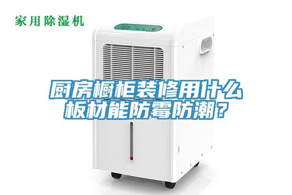 廚房櫥柜裝修用什么板材能防霉防潮？