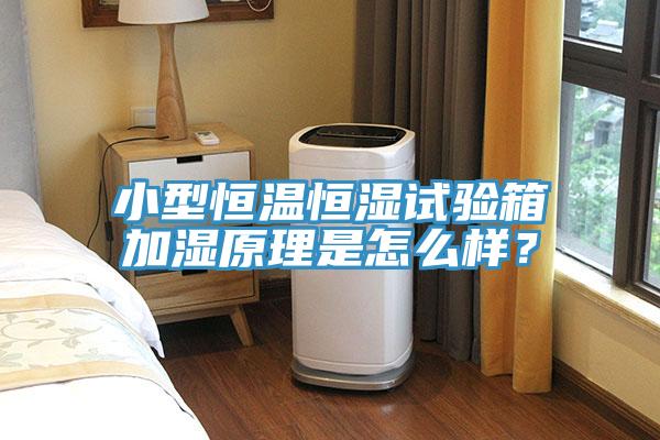 小型恒溫恒濕試驗箱加濕原理是怎么樣？