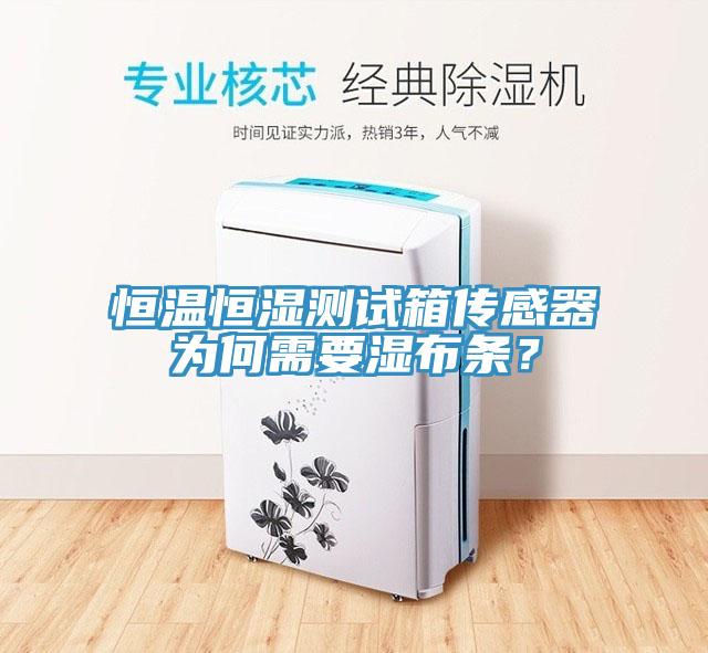 恒溫恒濕測試箱傳感器為何需要濕布條？