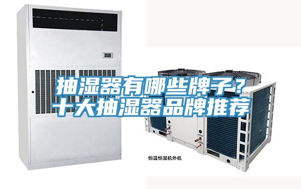 抽濕器有哪些牌子？十大抽濕器品牌推薦