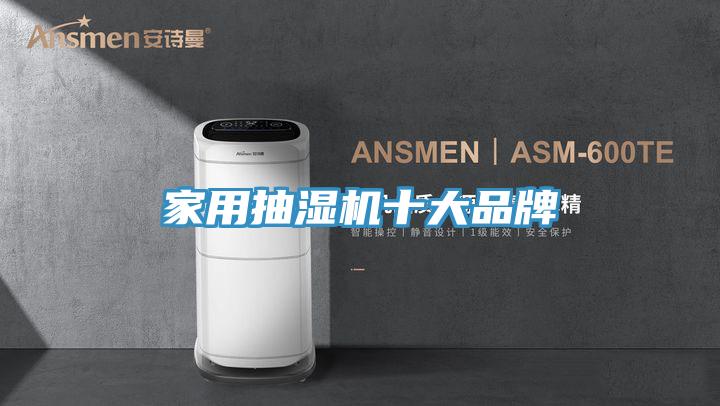 家用抽濕機(jī)十大品牌
