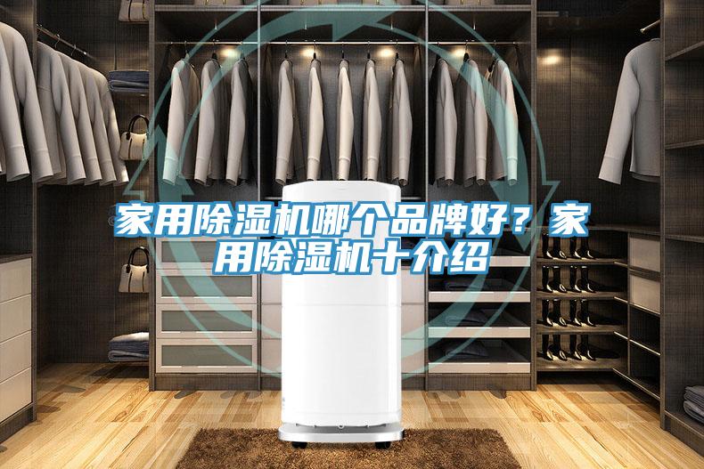 家用除濕機哪個品牌好？家用除濕機十介紹
