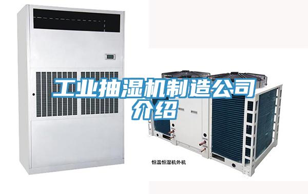 工業(yè)抽濕機(jī)制造公司介紹