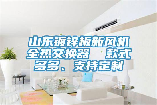 山東鍍鋅板新風(fēng)機(jī)全熱交換器  款式多多、支持定制