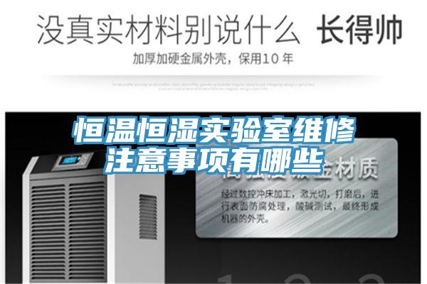 恒溫恒濕實(shí)驗(yàn)室維修注意事項(xiàng)有哪些