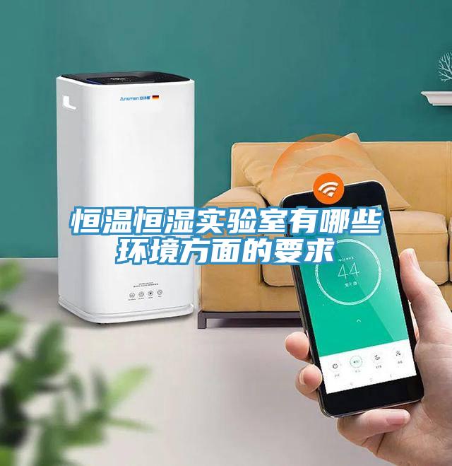 恒溫恒濕實驗室有哪些環(huán)境方面的要求