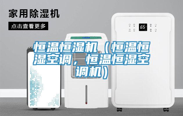 恒溫恒濕機（恒溫恒濕空調，恒溫恒濕空調機）