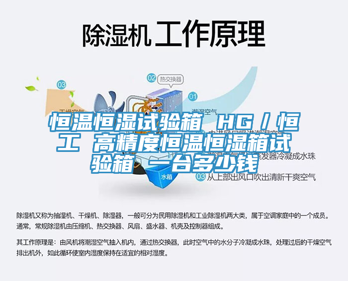 恒溫恒濕試驗(yàn)箱 HG／恒工 高精度恒溫恒濕箱試驗(yàn)箱 一臺(tái)多少錢