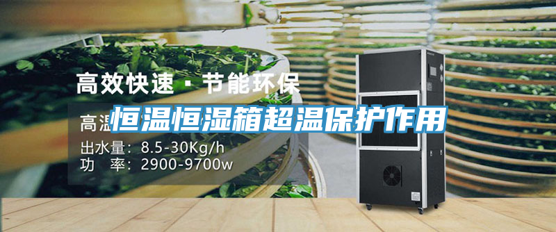 恒溫恒濕箱超溫保護(hù)作用