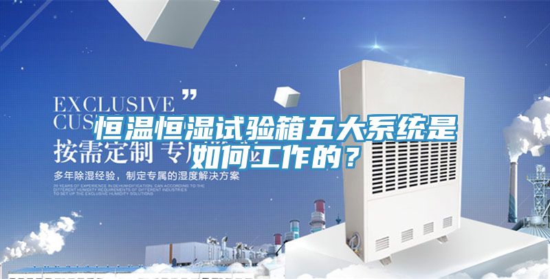 恒溫恒濕試驗箱五大系統(tǒng)是如何工作的？