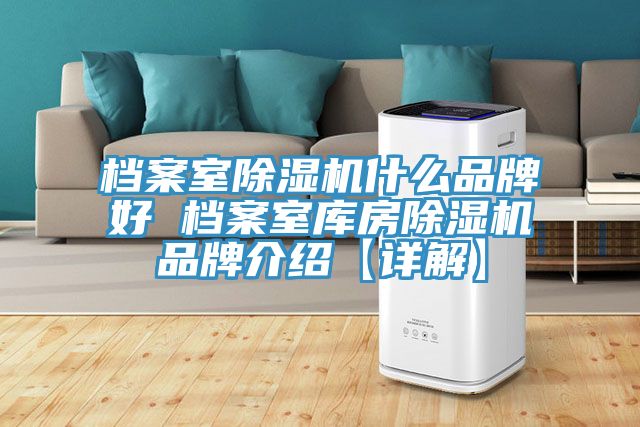 檔案室除濕機(jī)什么品牌好 檔案室?guī)旆砍凉駲C(jī)品牌介紹【詳解】