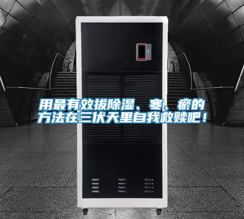 用最有效拔除濕、寒、瘀的方法在三伏天里自我救贖吧！