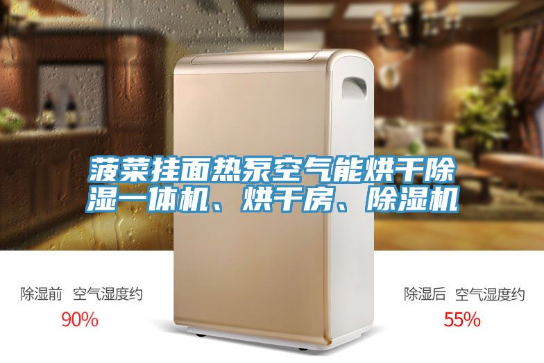菠菜掛面熱泵空氣能烘干除濕一體機(jī)、烘干房、除濕機(jī)