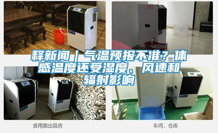 釋新聞｜氣溫預(yù)報(bào)不準(zhǔn)？體感溫度還受濕度、風(fēng)速和輻射影響