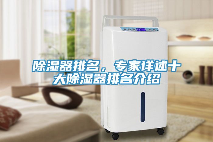 除濕器排名，專家詳述十大除濕器排名介紹