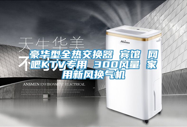 豪華型全熱交換器 賓館 網(wǎng)吧KTV專用 300風量 家用新風換氣機