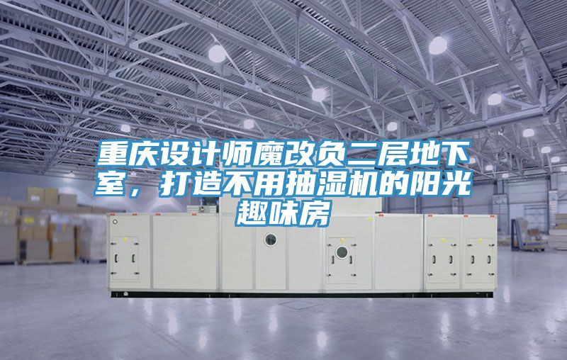 重慶設(shè)計師魔改負二層地下室，打造不用抽濕機的陽光趣味房