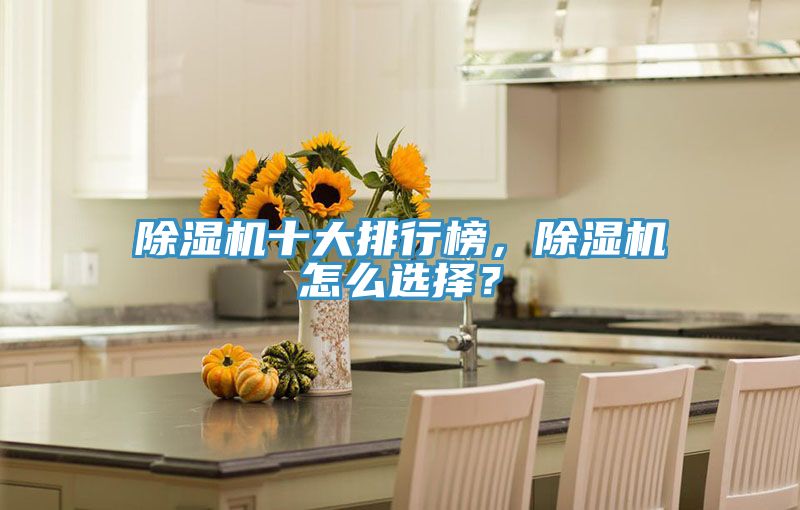 除濕機(jī)十大排行榜，除濕機(jī)怎么選擇？