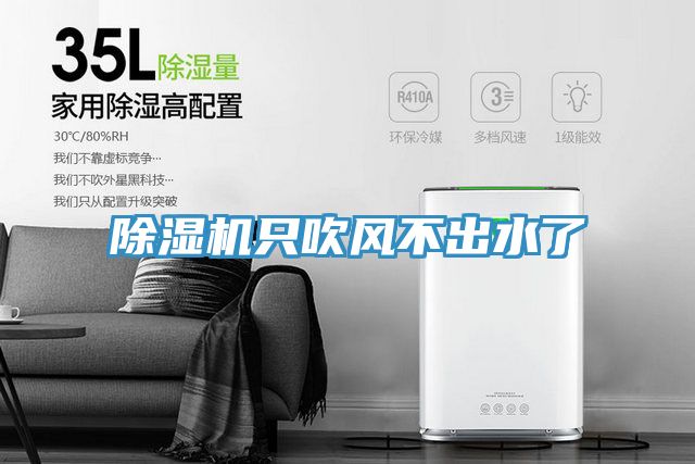 除濕機(jī)只吹風(fēng)不出水了
