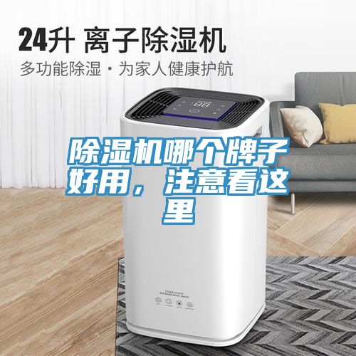 除濕機(jī)哪個(gè)牌子好用，注意看這里