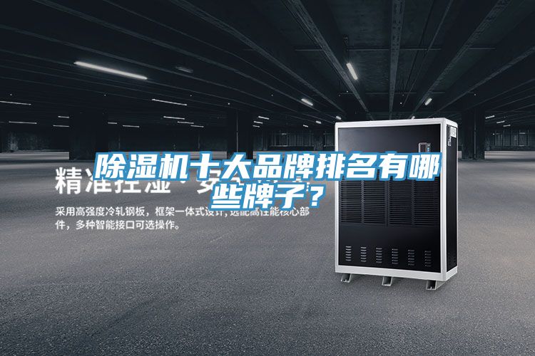 除濕機(jī)十大品牌排名有哪些牌子？