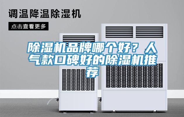 除濕機(jī)品牌哪個(gè)好？人氣款口碑好的除濕機(jī)推薦