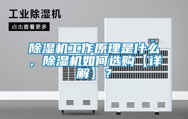 除濕機工作原理是什么，除濕機如何選購【詳解】？