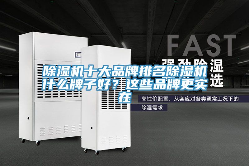 除濕機(jī)十大品牌排名除濕機(jī)什么牌子好？這些品牌更實(shí)在