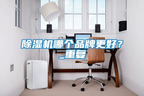 除濕機哪個品牌更好？_重復(fù)
