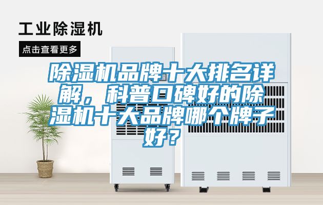 除濕機(jī)品牌十大排名詳解，科普口碑好的除濕機(jī)十大品牌哪個(gè)牌子好？