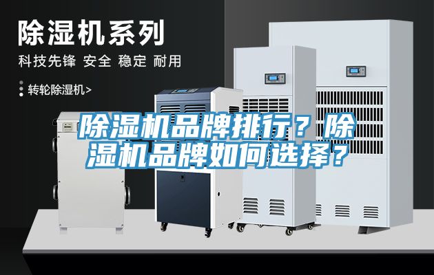 除濕機品牌排行？除濕機品牌如何選擇？