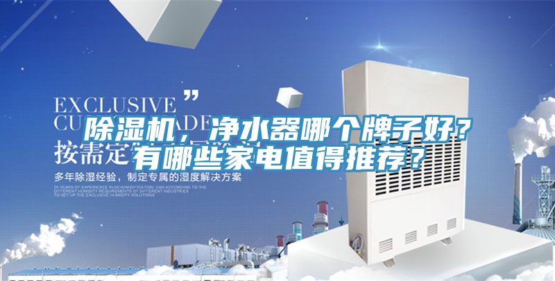 除濕機(jī)，凈水器哪個(gè)牌子好？有哪些家電值得推薦？