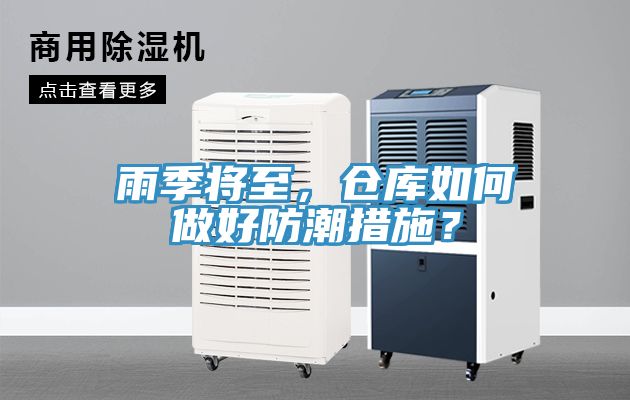 雨季將至，倉庫如何做好防潮措施？