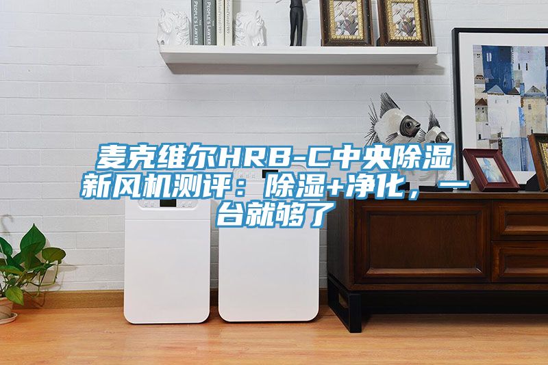 麥克維爾HRB-C中央除濕新風機測評：除濕+凈化，一臺就夠了