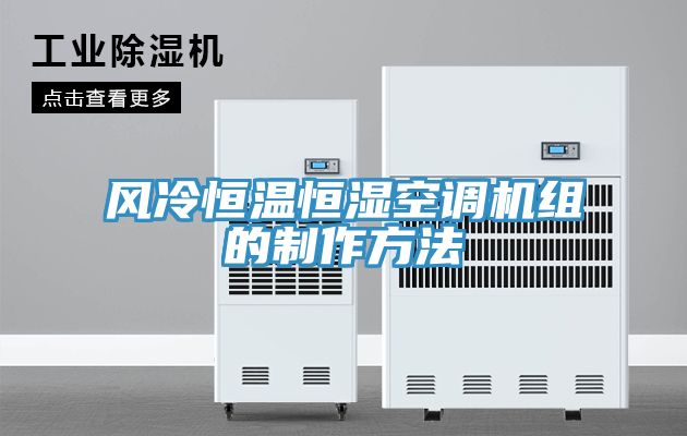 風(fēng)冷恒溫恒濕空調(diào)機組的制作方法