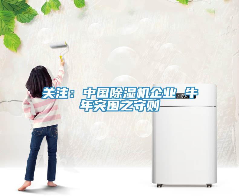 關注：中國除濕機企業(yè) 牛年突圍之守則