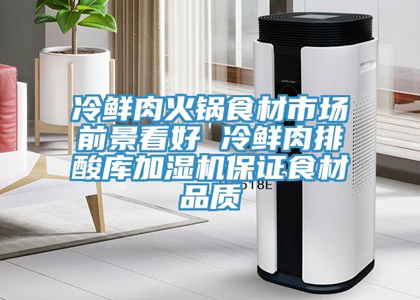 冷鮮肉火鍋食材市場(chǎng)前景看好 冷鮮肉排酸庫(kù)加濕機(jī)保證食材品質(zhì)