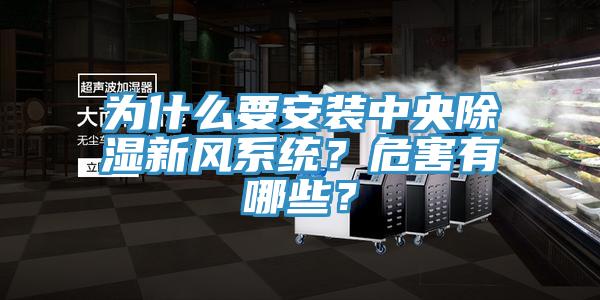 為什么要安裝中央除濕新風系統(tǒng)？危害有哪些？