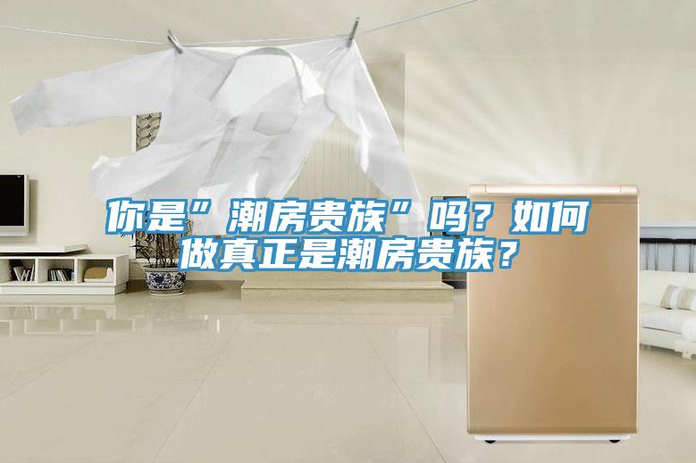 你是”潮房貴族”嗎？如何做真正是潮房貴族？