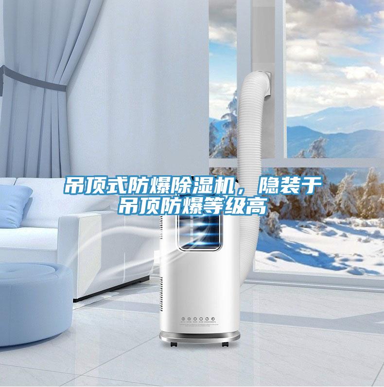 吊頂式防爆除濕機，隱裝于吊頂防爆等級高