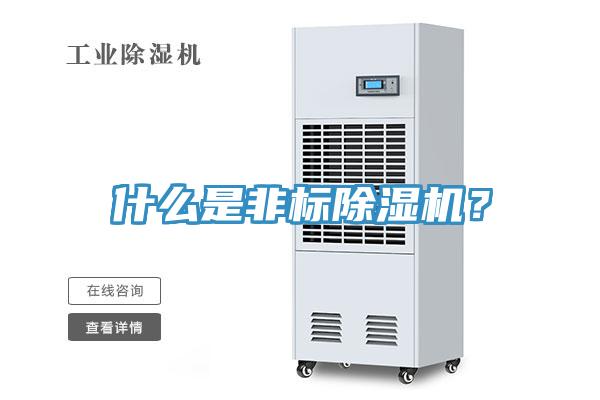 什么是非標除濕機？