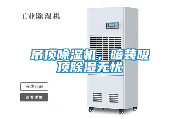 吊頂除濕機，暗裝吸頂除濕無憂