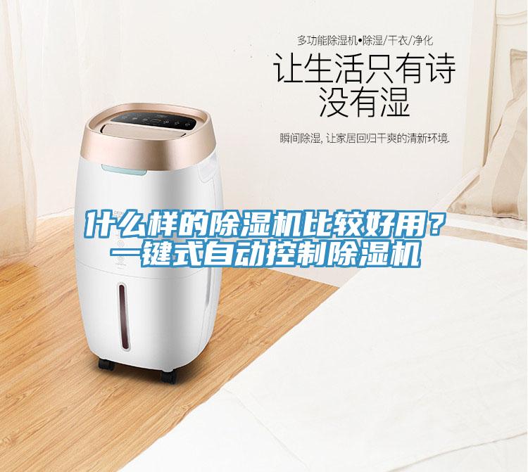 什么樣的除濕機比較好用？一鍵式自動控制除濕機