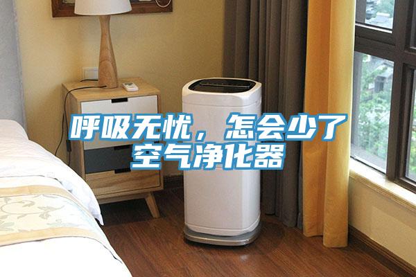 呼吸無憂，怎會少了空氣凈化器
