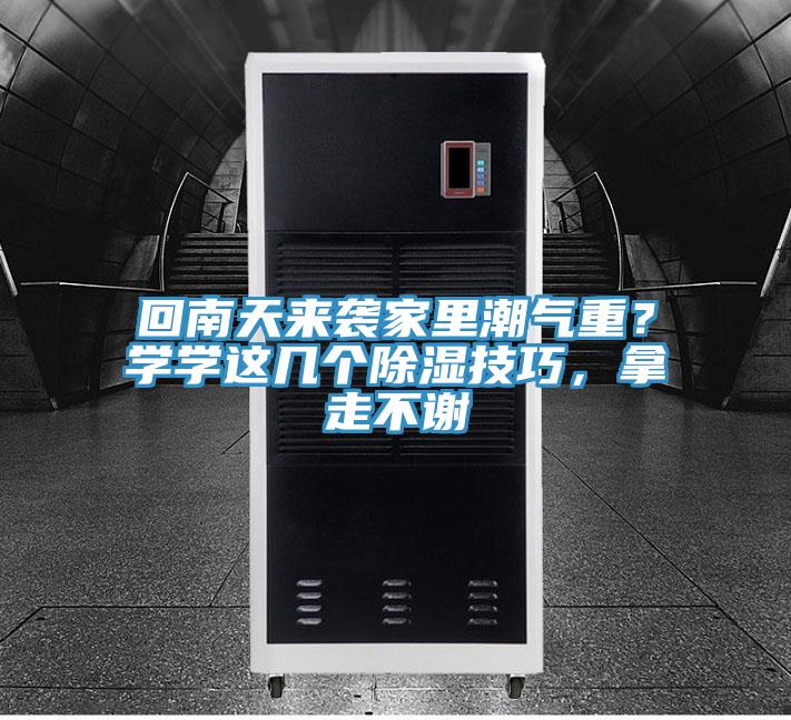 回南天來襲家里潮氣重？學(xué)學(xué)這幾個除濕技巧，拿走不謝