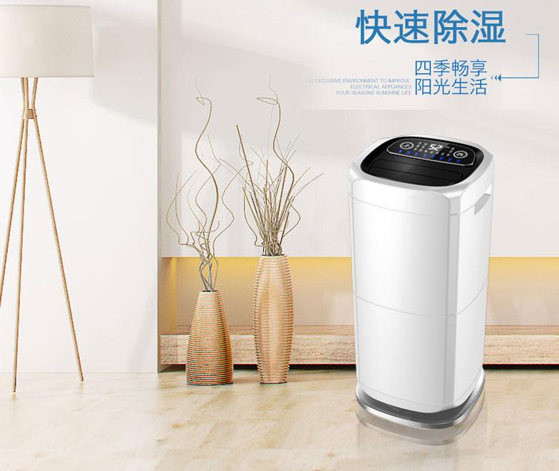 臥式升溫型除濕機(jī)，烘干房升溫排濕不占地
